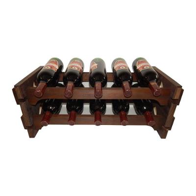 Adega Vinho Madeira 10 Garrafas Imbuia C05