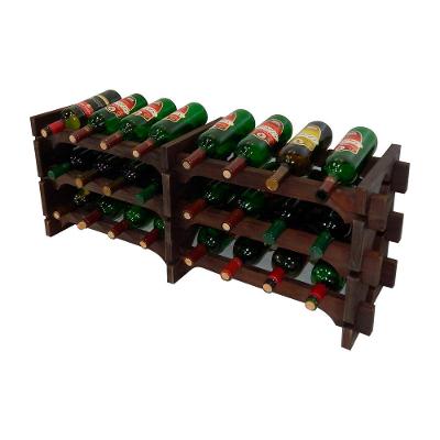 Adega Vinho Madeira 24 Garrafas Imbuia C08