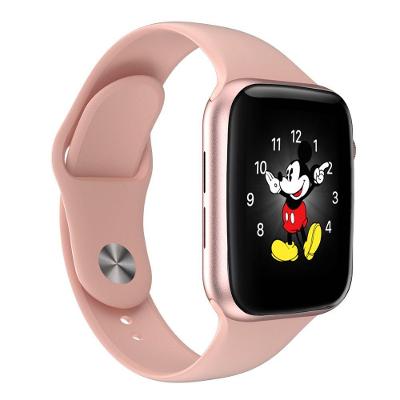 Smartwatch Ld5 Rosa Troca Pulseira Android Ios Cardíaco
