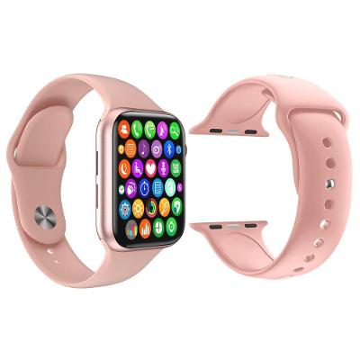 Kit 1 Smartwatch Iwo 8 Rosa + 1 Pulseira Extra Rosa