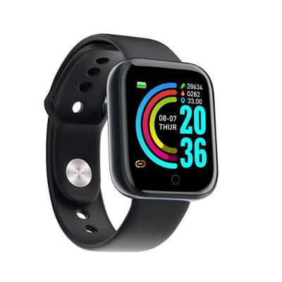 Relógio Smartwatch Pedômetro Multi-esportes Km Kcal Preto