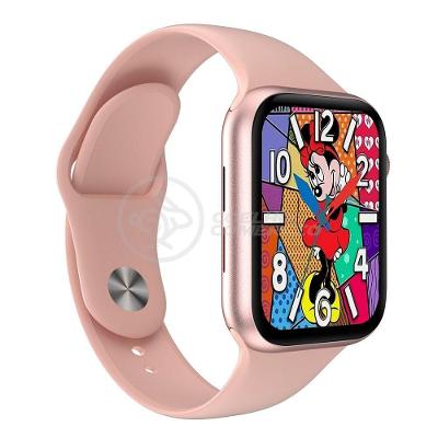 Smartwatch Hw22 Rosa Troca Pulseira Ligações