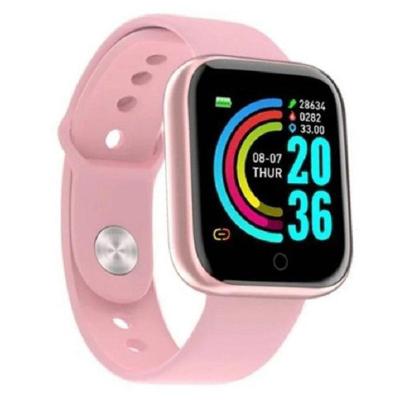 Relógio Inteligente Smartwatch D20 Rosa