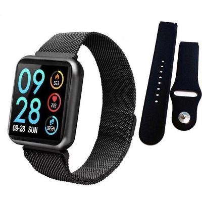 Relógio Smartwatch P80 Touch Screen Android Ios Preto