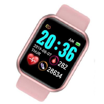 Relogio Inteligente Smartwatch D20 Bluetooth Rosa