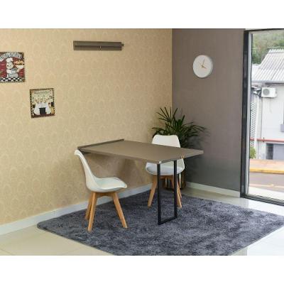 Mesa Dobrável Retrátil 120x75 Volpi e 2 Cadeiras Leda Branca