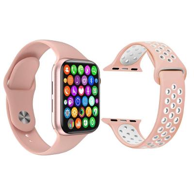 Kit 1 Smartwatch W34 S Rosa + 1 Pulseira Extra Sport Rosa