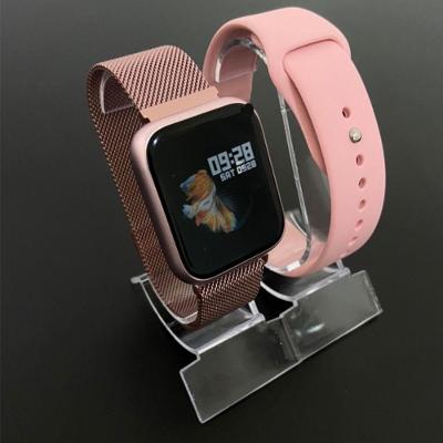 Kit Relógio Smartwatch Rose + 2 Pulseiras + Fone Bluetooth