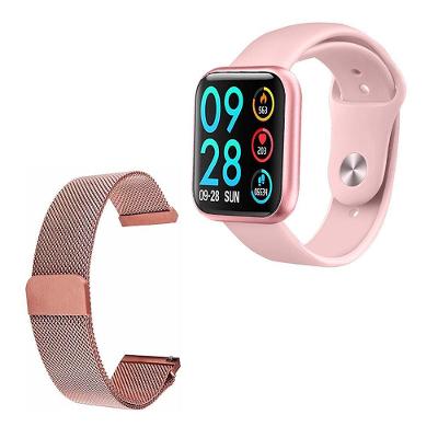 Relógio Smartwatch P80 Touch Screen Arterial - Rosa