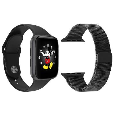 Kit 1 Smartwatch Ld5 Preto + 1 Pulseira Extra Preta