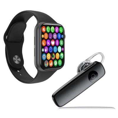 Kit 1 Smartwatch S Preto Pulseira + Fone Estéreo Preto