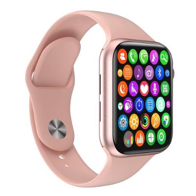 Smartwatch Iwo9 Lite Rosa Troca Pulseira Cardíaco