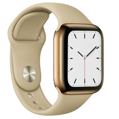 Relógio Smartwatch W68 Dourado Android Ios - Smart Bracelet