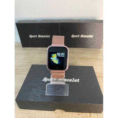 Kit Relógio Smartwatch Rose + 2 Pulseiras + Fone Bluetooth
