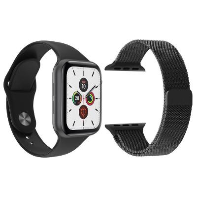 Kit 1 Smartwatch Max Preto + 1 Pulseira Extra Preto