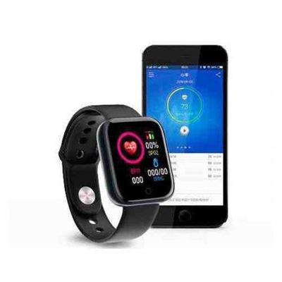 Smartwatch Relógio D20 Preto Y68
