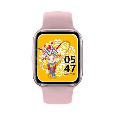 Relógio Smartwatch Hw22 Rosa Ligações Monitor Cardíaco