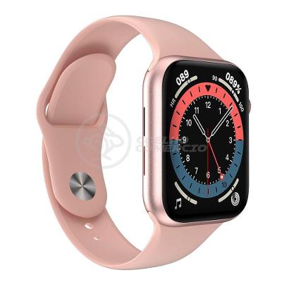 Relógio Smartwatch Hw22 Rosa Ligações Monitor Cardíaco