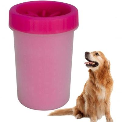 Copo Limpador Lava Patas (G) Rosa