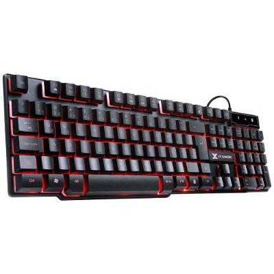 Teclado Gamer Hydra 107 Teclas + 12 Multimídia Com Led Verme