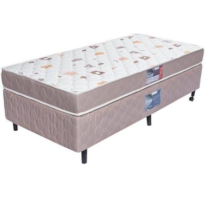 Cama Box + Colchão Netsono Solteiro Double Face D33 96x203x45cm