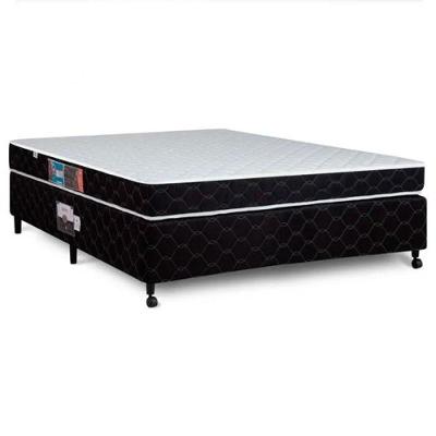 Cama Box + Colchão Netsono Casal Class One Face Molas Pocket 138x188x52cm
