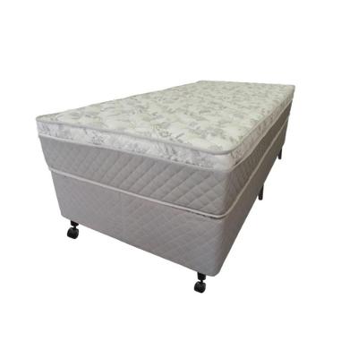 Cama Box + Colchão Netsono Solteiro Class One Face Híbrido 88x188x52cm