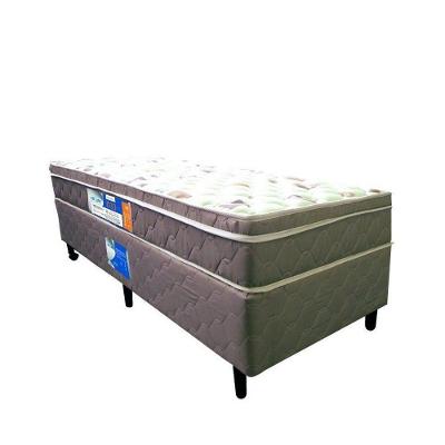 Cama Box + Colchão Netsono Euro Solteiro One Face D33 88x188x52cm