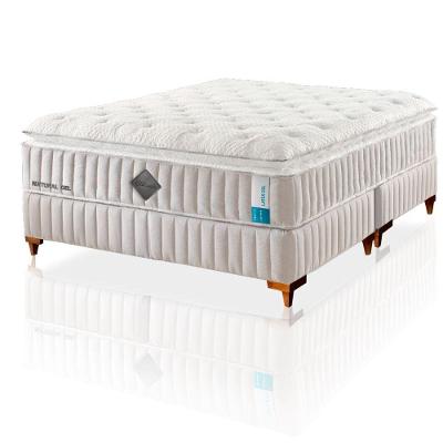 Colchão De Látex Natural Qgel King 193x203cm