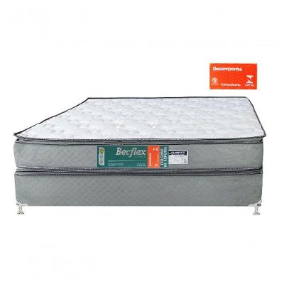 Conj. (box + Colchão) Becflex Titan Pillow Viúva 1,28 M