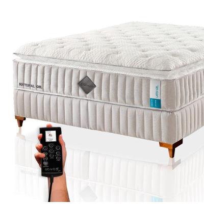 Colchão De Látex Natural Qgel Solteiro King 96x203cm