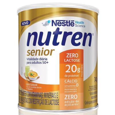 Nutren Senior Sem Sabor Zero Lactose 740G
