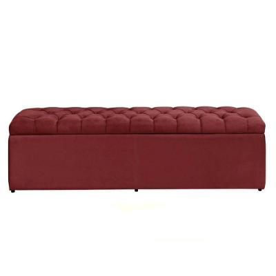 Báu Calçadeira Sapateira Dubai 1 Metro-suede Vermelho