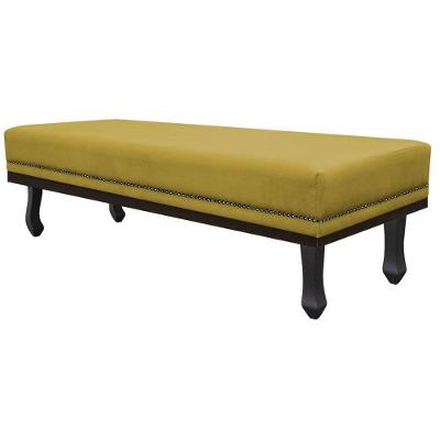 Calçadeira Queen 160 Cm Para Cama Box Suede Azul Marinho