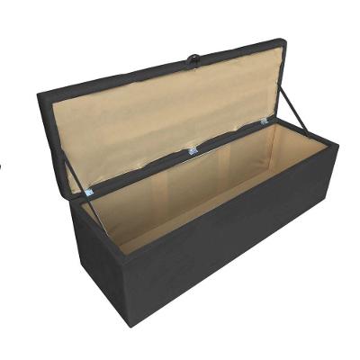 Kit Calçadeira e Painel Clean 100 Cm Suede Preto D´rossi