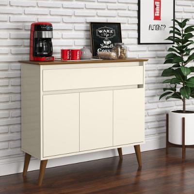 Aparador Buffet Brisbane Off White Freijo