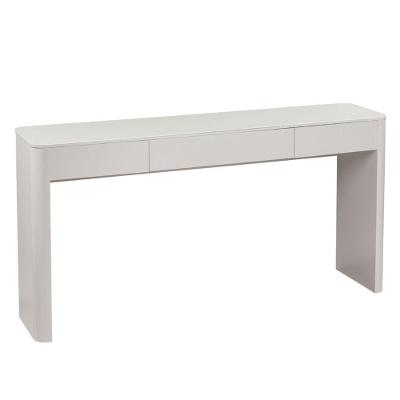 Aparador Luxemburgo Univ 150 Cm Tampo De Madeira Com Laca Off White Acetinado