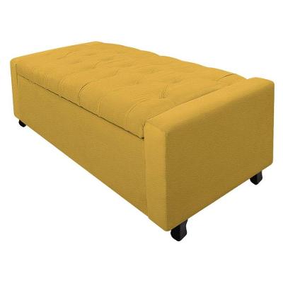 Calçadeira Estofada Liz P02 160 Cm Queen Size Corano