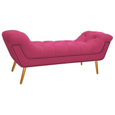 Calçadeira Estofada Veneza 195 Cm King Size Corano