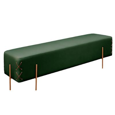 Recamier Eros Luxo Base Bronze Castellar Móbile Verde