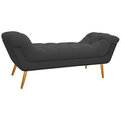 Calçadeira Estofada Veneza 195 Cm King Size Corano