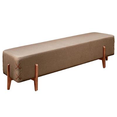 Recamier Eros Luxo Base Em Madeira Maciça Castellar Móbile Cappuccino