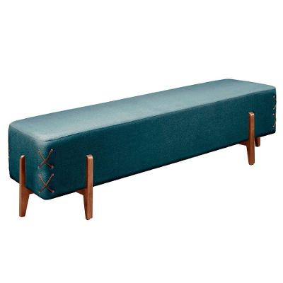 Recamier Eros Luxo Base Em Madeira Maciça Castellar Móbile Azul