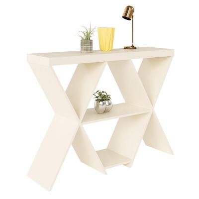 Aparador Estrela Off White Com 1 Prateleiras 2 Nichos