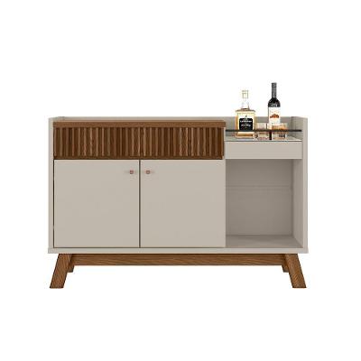 Aparador Buffet 2 Portas 133 Cm Lucca Freijo-off White