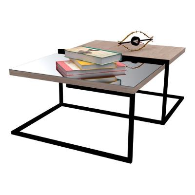 Kit Aparador E Mesa De Centro Aurum Demoliçao Preto Dhom Demoliçao Preto