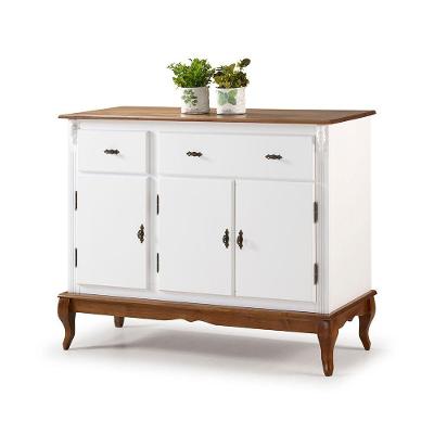 Balcão Buffet 3 Portas 2 Gavetas - M560631 Garapa - Verniz