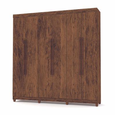Guarda Roupa Casal 6 Portas Elegance 1003780 Imbuia Rustico