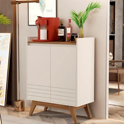 Aparador Lunar 2 Portas Off White Freijo
