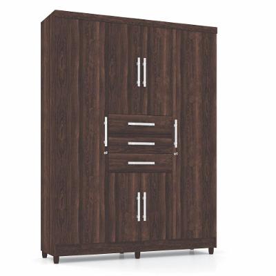 Guarda Roupa Casal 6 Portas Taurus 10020102 Belmont
